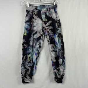 American Eagle Outfitters Harem Pants Womens XS Tie Dye Cropped Boho Hippie